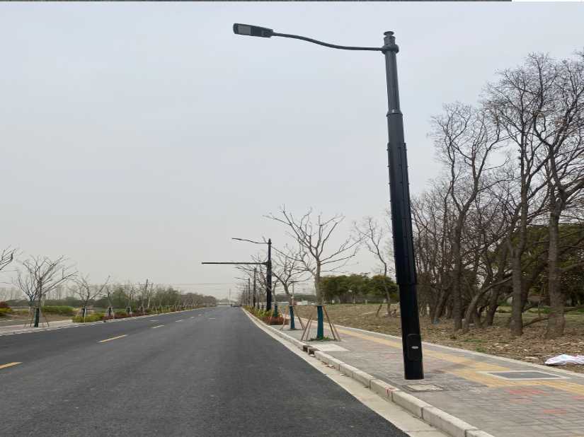 朝阳县上海综合杆 太阳能路灯工程